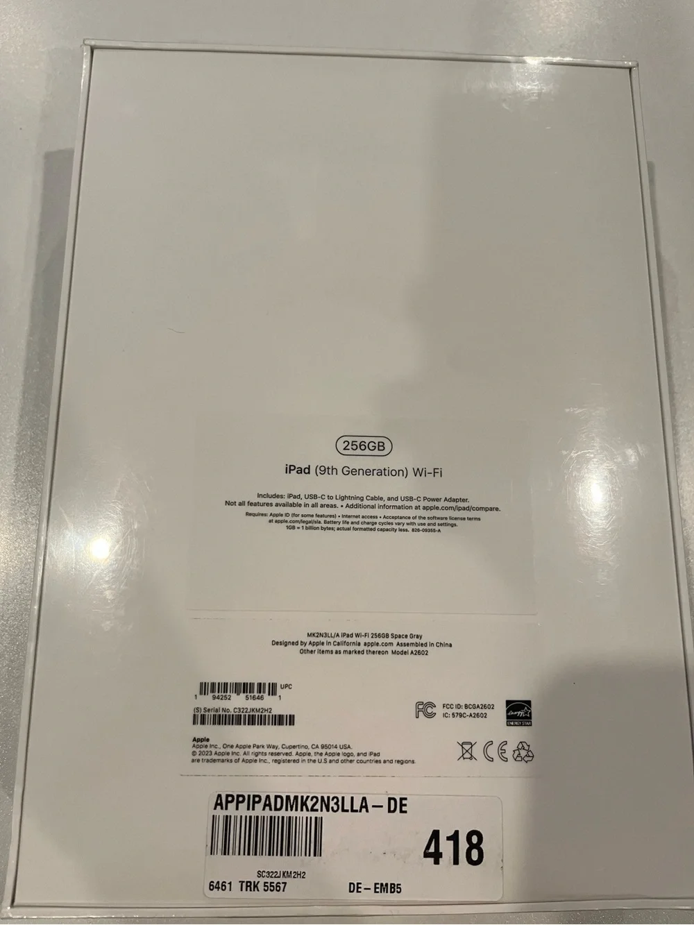 Apple Tablet in Space Gray - Slim Profile